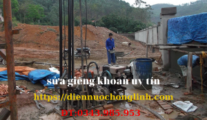 Dịch vụ sửa giếng khoan uy tín số 1 Bến Cát.