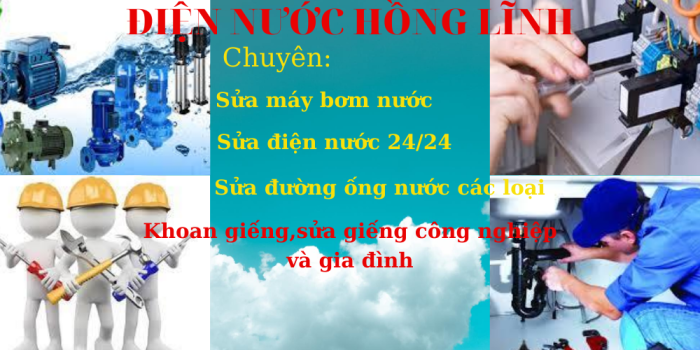 Giới thiệu về trung tâm sửa chữa điện nước Hồng Lĩnh.