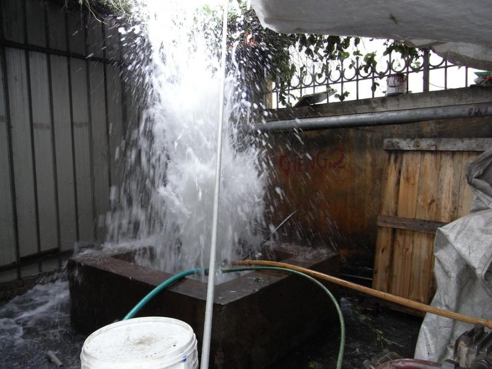 Dịch vụ sục rửa-thổi rửa giếng khoan uy tín chuyên nghiệp tại Thuận An.