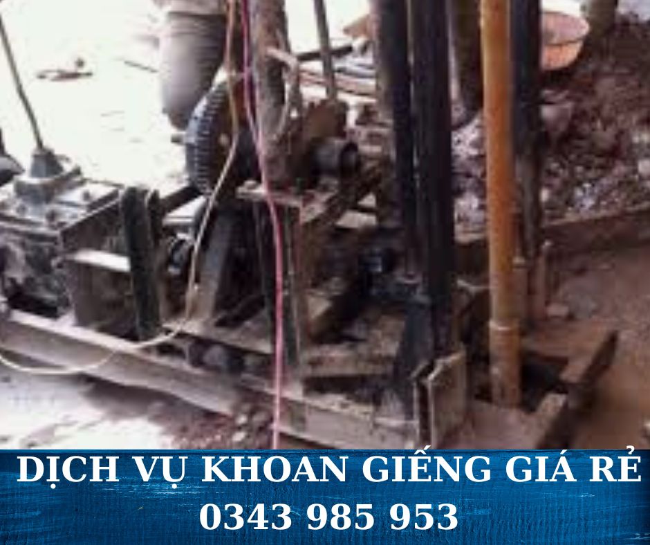 Dịch vụ khoan giếng uy tín tại phường Long Bình Biên Hòa.