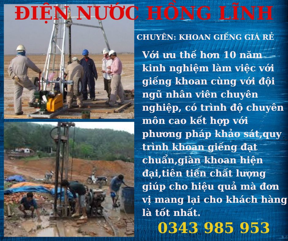 Góc HỎI - ĐÁP dịch vụ sửa giếng khoan tại Thuận An.