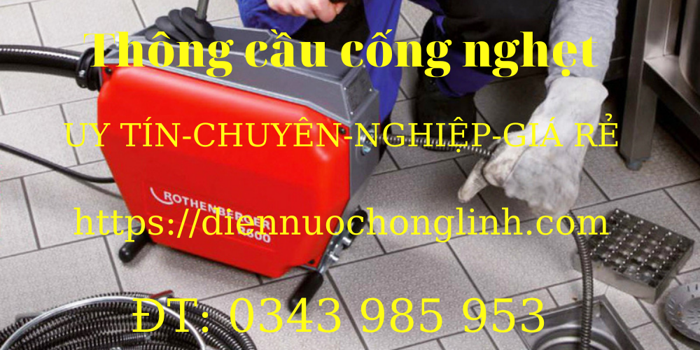 Dịch vụ thông tắc bồn cầu tại Thuận An chuyên nghiệp.