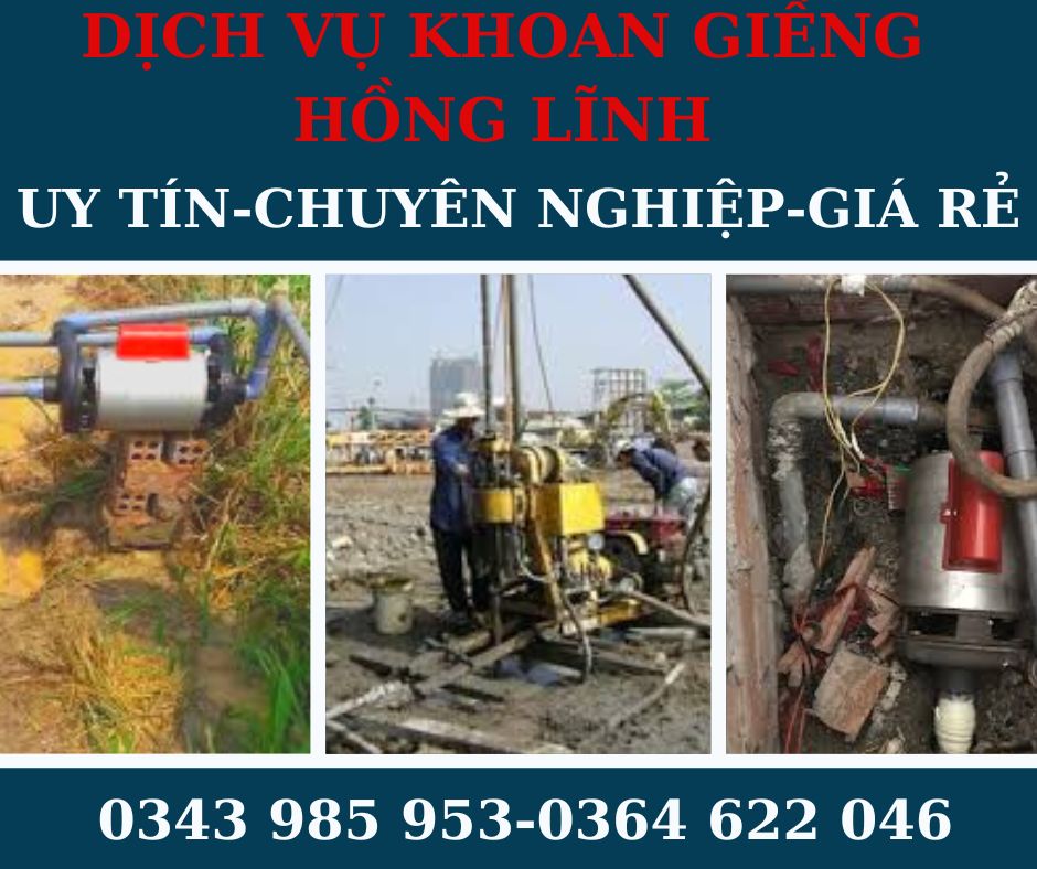 Dịch vụ sửa giếng khoan tại Tân Phước Khánh tân Uyên.