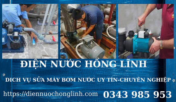 Thợ sửa máy bơm nước tại Tân Uyên.