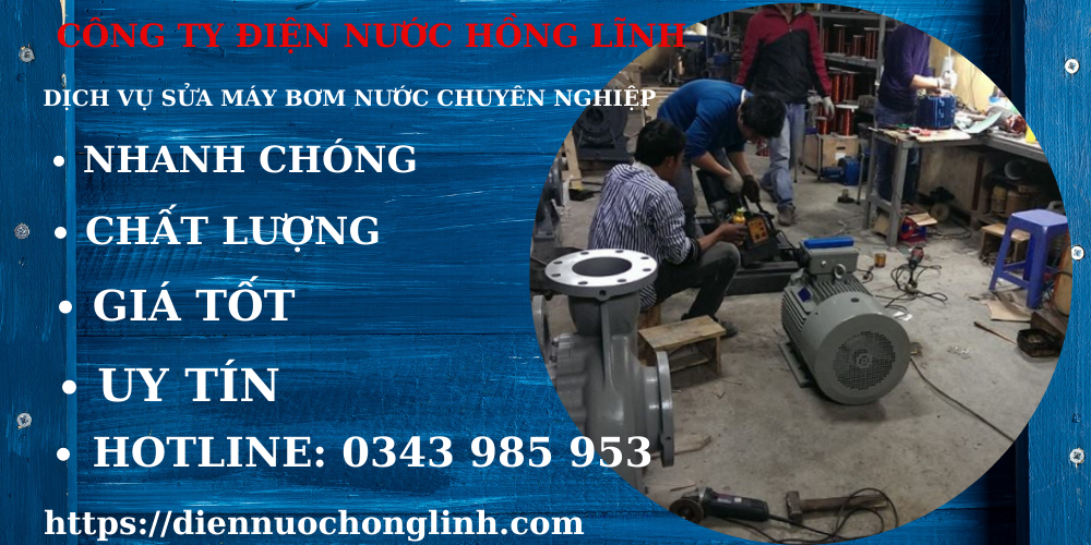 Thợ sửa máy bơm nước tại Thuận An uy tín. 