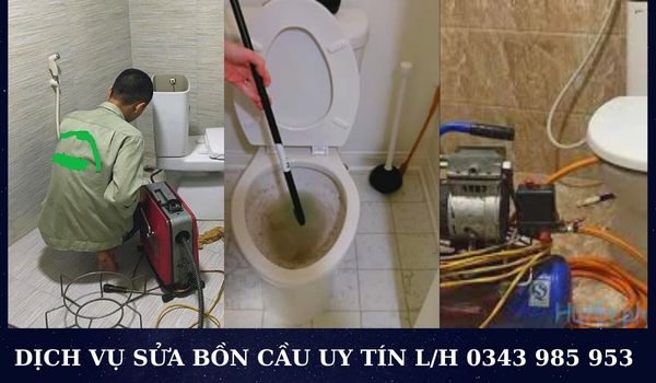 Dịch vụ sửa bồn cầu uy tín-chuyên nghiệp tại Phường Linh Trung.