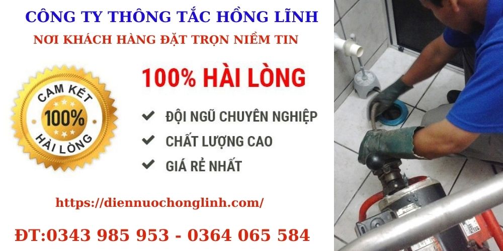 Dịch vụ thông tắc bồn cầu chuyên nghiệp tại Phường Tân Hạnh.