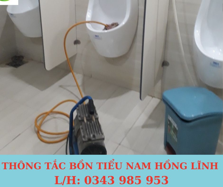 Dịch vụ thông bồn tiểu nam uy tín-chuyên nghiệp tại Thuận An.