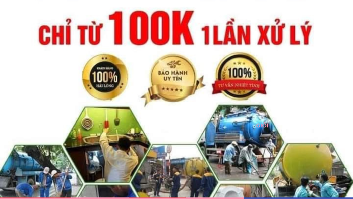 Dịch vụ thông cống nghẹt chuyên nghiệp Hồng Lĩnh